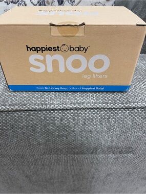 Happiest Baby Snoo Leg Lifters - Tan with Blue Accent